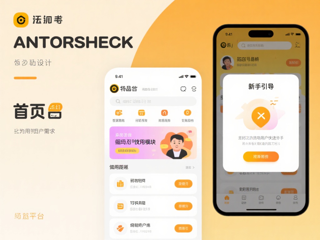 值得一提的是，首页还特别设置了新手引导模块，帮助初