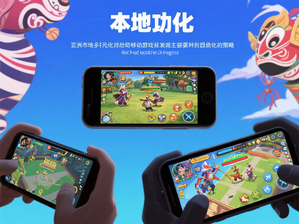 亚洲市场的多样性决定了移动游戏开发商必须注重本地化