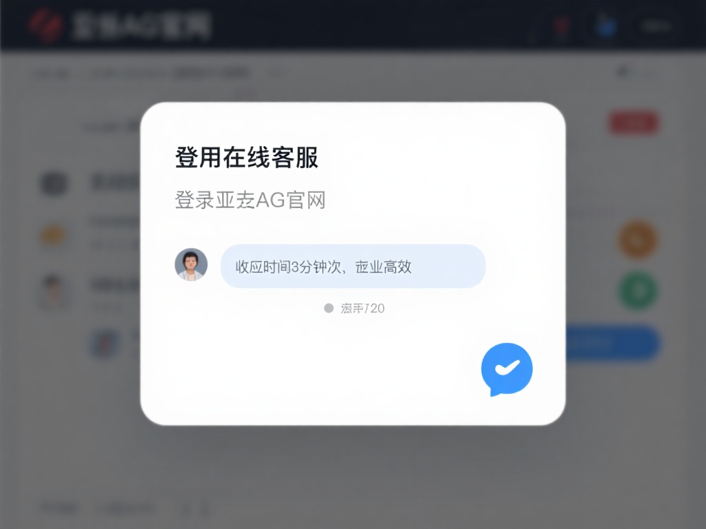 使用在线客服：登录亚游AG官网，点击右下角的聊天图
